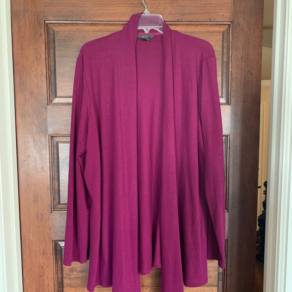 Shawl neck sweater